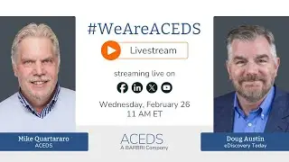 #WeAreACEDS featuring Mike Quartararo and Doug Austin