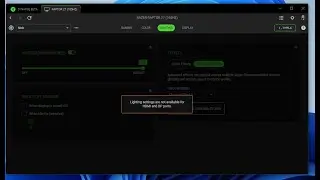 Razer Raptor 27 165 Hz Synapse 4 Beta issue