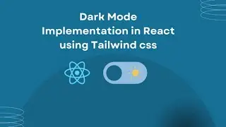 How to implement dark mode in react using Tailwind