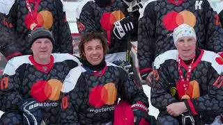 Новогодний хоккейный матч Mastercard и КХЛ при поддержке &laquo;Центра внимания&raquo;