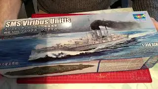 Trumpeter SMS Viribus Unitis 1/350. First impressions.