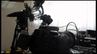 Solar Eclipse maestro working with 2 cameras - 60D and 600D - test