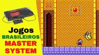 TOP 10 - Jogos BRASILEIROS do MASTER SYSTEM
