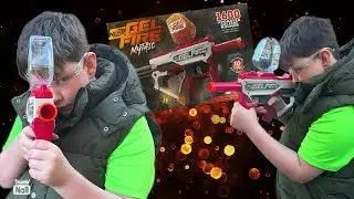 Testing the Nerf Gel Fire Mythic Blaster