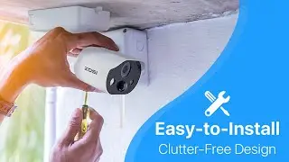 ZOSI C306 Pro WiFi Camera Installation