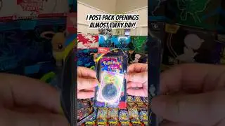 I post pack openings almost every almost every day! #pokemon #pokemoncards #pokemontcg #pok&eacute;mon #tcg