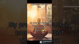 This Affirmation Will Change How You See Yourself | Daily Positive Affirmation