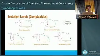 On the Complexity of Checking Transactional Consistency