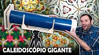 Fizemos um caleidoscópio gigante!!!