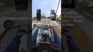 Pure Sound, Now everyone can do this! Insta360 X5 + GPS Preview Remote with Built in Mic 😬