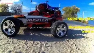 RC Overdose-Trx Rustler Vs S609 Rider 5 Tag Game(Busted ATV Body)