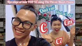 🎵 Học HỢP ÂM vui nhất và dễ nhất | Học nhạc cơ bản cùng Mạnh Piano ft. Phi Phi