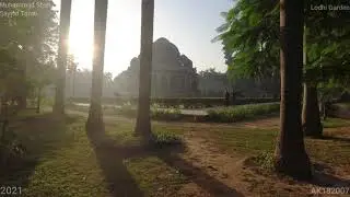 Muhammad Shah Sayyid Tomb -10 (4K Tour -New Delhi 2021 -Lodhi Garden)