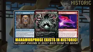 Phoenix And Demilich Get Fat Discounts With Manamorphose Now! | Historic BO3 | MTG Arena