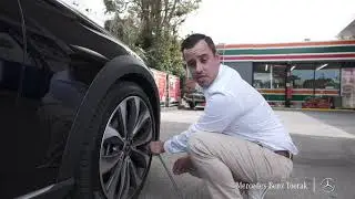 Mercedes-Benz Tyre Pressure Warning.