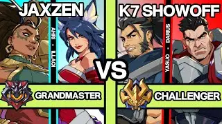 2XKO ▰ K7 SHOWOFF (Yasuo-Darius) vs JAXZEN (Ahri-Illaoi) ▰ 2XKO Pro Replays