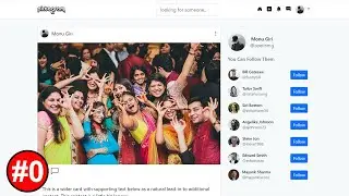 How To Make Social Media Website Using PHP -  Project Introduction #0
