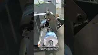 FILM REWINDING #film #rewinding #factory #diapermaterial #shorts