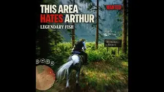 Legendary Fish at Aurora Basin as Arthur Morgan (6:36 of Pure Chaos) RDR2 |4K 60FPS