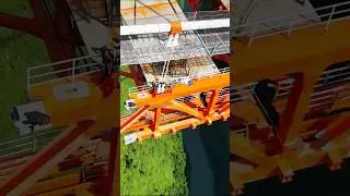 Tianmen Bridge hoisting and docking #technology #infrastructure #bridge