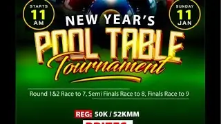 CEASER CHANDIGA 🆚 MUKISA RICHARD  TRAVIS RACE TO 7 LABAN'S ARENA BEGINNING OF NEW YEAR 32 MAN COMP.