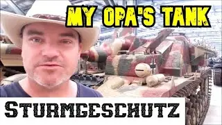 Ex Soldier visits tank museum, finds his Opa's WWII tank the Sturmgeschutz Tank Destroyer