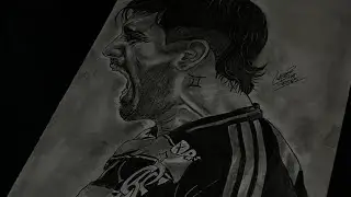 Desenhando Giorgian de Arrascaeta | Flamengo 