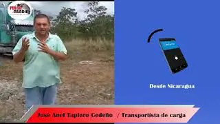 Transportistas de carga paname&ntilde;os varados en frontera de Costa Rica con Nicaragua piden ayuda