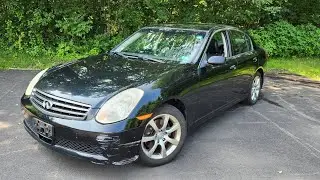 Тест-драйв/обзор INFINITI G35X Sedan 2006 года