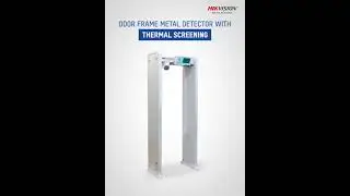 Hikvision Door Frame Metal Detector With Thermal Screening