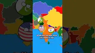 USA is Saying Poor to Asian Countries 😱 | Countryballs in Hindi #shorts #countryballs