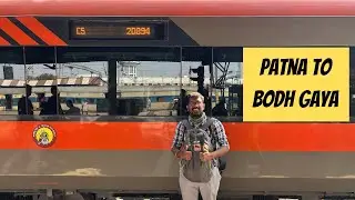 Patna to Bodh Gaya | Vande Bharat Express Journey | Full Travel Experience |  | 20894 |