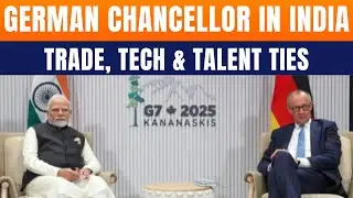 German Chancellor Friedrich Merz Begins First India Visit, Signals Strategic Shift | News9