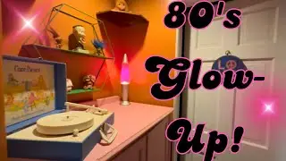 Nostalgic Room Makeover on a budget! ~ Early '80s Aesthetic Retro Room Decor PLUS Vintage Toys