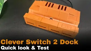 Switch 2 Dock thats different quick look and Testing