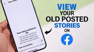 How to View Old Stories You Posted on Facebook!