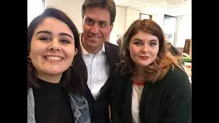 Ed Milliband Visits Leeds