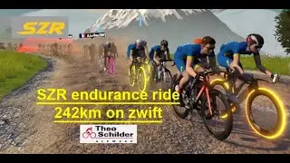 SZR ENDURANCE 200+KM  RIDE ZWIFT LIVE