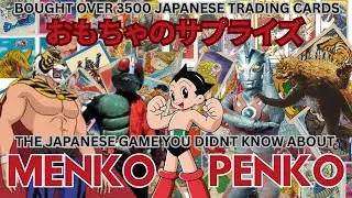 Toy Surprise Menko Penko - Ep 87 -Bought over 3500 Japanese trading gaming cards