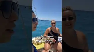 WE RENTED A BOAT IN SOUTHERN CRETE! #greece #crete #thelipsticklesbians
