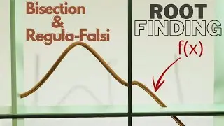 Root finding algorithms Visualized |Bisection & Regula-Falsi