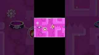 DAY 6 OF MAKING A MODERN-STYLE GD LEVEL #geometrydash #gd #modern #gaming #shorts #short #shortvideo