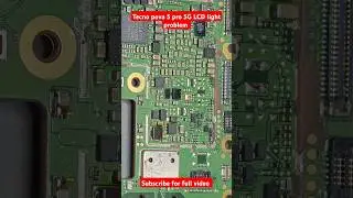 Tecno pova 5pro 5G lcd light problem solution #lightproblem #pova5pro #repair