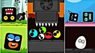 Bounce Ball 4 - Egg Ball Vs All Bosses Fight (Android,IOS)