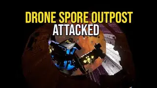 Ships & Fighters Attack Drone Spore Outpost - Space Engineers