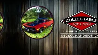Turn Your Car Photo Into a Custom LED Lighted Clock &ndash; Made in USA