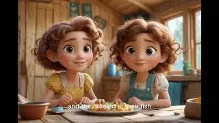 Molly and Amelia First-ever Fishing Adventure! #animation #childrenstories #familytime