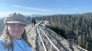 Moro Rock in Sequoia National Park #hicking #travel #nationalpark #sequoia #mororock