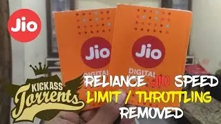 Remove Torrent Speed cap / Throttling issues on Reliance JIO 4G(NO VPN)