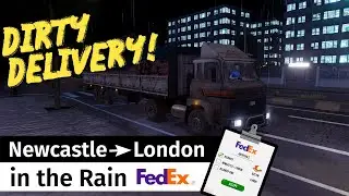 Rainy Night FedEx Delivery - The Most Relaxing & Realistic Delivery Sim